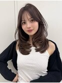 レイヤーカット/ココアブラウン/ニュアンス/髪質改善/渋谷