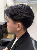 フェザーパーマ／ニュアンスパーマ／韓国マッシュ／我孫子/men's