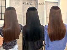ヴィサージュバスク(VISAGE ba.s.k)の雰囲気（艶のある髪へと導きます）