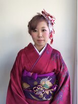 美容室 アンテナ オンワード店(ANTENNA)&nbsp;成人式アップスタイル