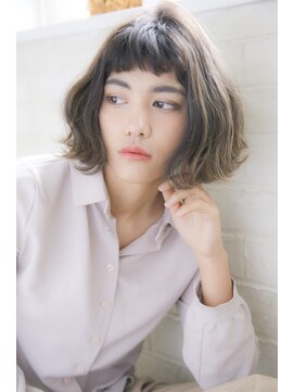 ガーランド (Garland) [Garland/表参道]☆グレージュ切りっぱなしボブ☆