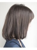 【ao hair garden】ナチュラルボブ×カシスブルージュ