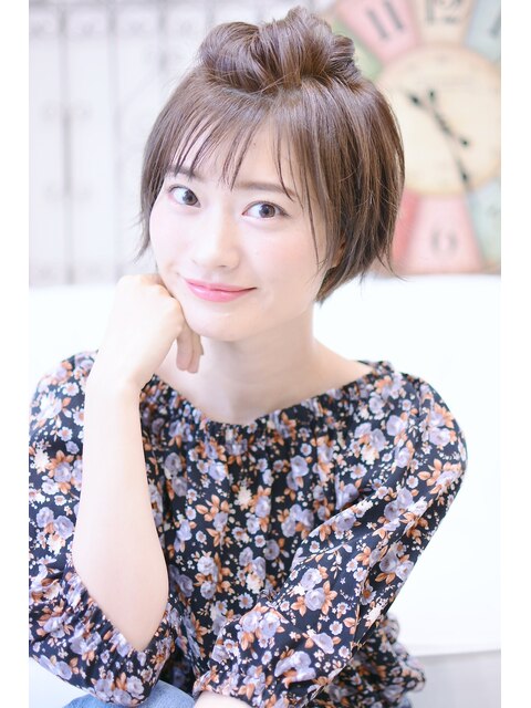 【メイズ東中野・鍛原志行】ショートのヘアアレンジ