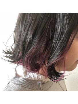 アコット(Acotto.) インナーカラー ピンクヴァイオレット デザインカラー