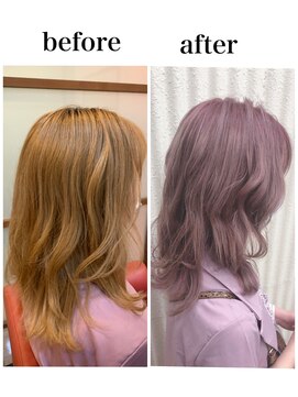 ムードコア 関内店(mu;d Coa) 髪質再生ヘアスタイル