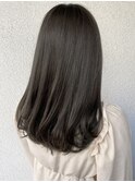 【ROULAND石川】透明感のある暗髪グレージュ