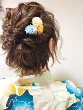 ネオリーブアイム 横浜西口店(Neolive aim) 浴衣着付け&アレンジ13