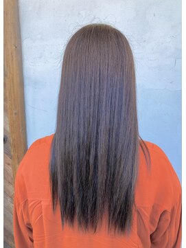 ネモヘアーワークス(nemo hair works) ロングヘア　ストレートヘア　インナーカラー