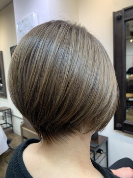 コレット ヘアー 大通(Colette hair) 大人グレイ☆ミニマムショート