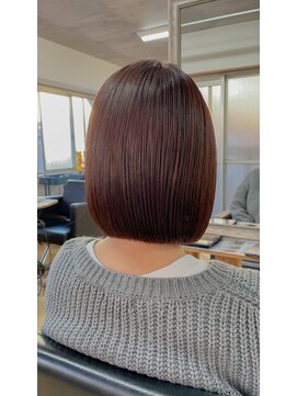 シー(see) 甘辛ミックスで攻めるショートボブ！ナチュラルブラウン