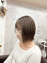 ロア 福岡天神本店(LORE)&nbsp;切りっぱなしボブ◎natsu