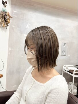 ロア 福岡天神本店(LORE) 切りっぱなしボブ◎natsu