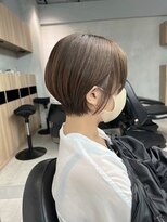 ルネ 北千住(Renee)&nbsp;くびれショート_くすみベージュ_マニッシュショート