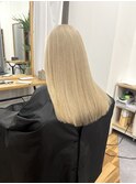 20代30代40代大人可愛いミストバング外国人風カラーブリーチ