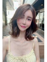 クーエフー(coo et fuu)&nbsp;10代20代30代40代50代 前髪　くびれひし形ミディアム　藤沢