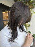 顔周りレイヤー×アッシュカラー《西新店》