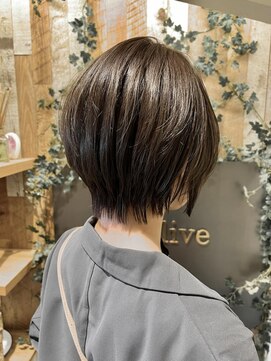 ネオリーブサイン 大森店(Neolive sign) アイロンなしでも◎ハンサムショートボブ