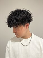 ゴーズゴードットビー 吉祥寺(go s go .b)&nbsp;shogo/波巻きパーマ/メンズカット/メンズパーマ/センターパート