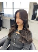 韓国レイヤー/韓国風/ボブ/髪質改善/黒髪/ブリーチなし〔池袋〕