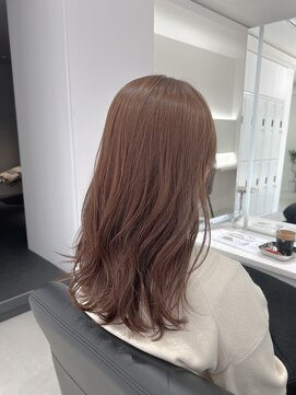 ノーム(NORME) 【ツナ】ブリーチなし透明感カラー くすみベージュカラー