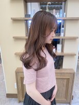 ルシュカイチマルニ(Rasca102)&nbsp;ロングヘア/ベージュカラー/大人かわいい/顔まわりカット