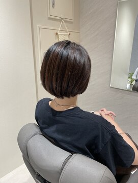 エメ(THE eme) コンパクトでおさまりのいいボブスタイル [江戸川橋/神楽坂]