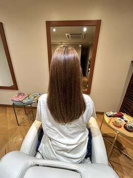 ムスビ(hair musubi) 透明感のあるサラサラストレート