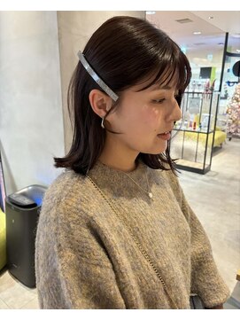 エル バイ ゼノン ビューティー(L by ZENON BEAUTY) ぱつっと外はね バレッタで更にかわいい20代