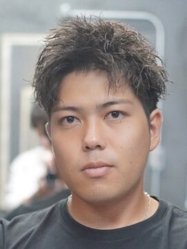 ノーエン(noen) ベリーショートメンズマッシュツイストパーマボウズツーブロック