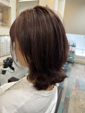 ヘアーアンドエクステンション パチャラ 小岩駅前店(HAIR&EXTENSION PACHARA) ♪ボブルフ×ラベンダーカラー♪