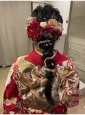 成人式ヘアアレンジ