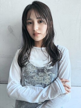 ヒューマン トシマエン 練馬 豊島園(HUMAN) レイヤーロング/ワンカールパーマ/小顔カット