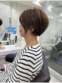 ショートカット×ひし形ショートボブ×ハイレイヤー30代40代50代