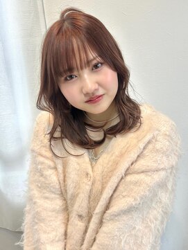 アンニュ(annuy) 【annuy_shiori】girly hair♪/暖色カラー/韓国ヘア