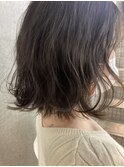 似合わせカットニュアンスパーマゆるふわボブ