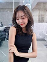 フィヴェント(Fivent) 美髪韓国レイヤーイメチェン似合わせ小顔シースルーワイドバング