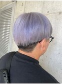 ホワイトカラーハイトーン艶髪