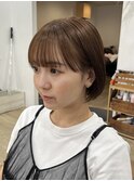 【立町メアリーバイメリー】ボブ×ベージュ