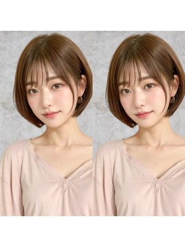 ウィールール 白石店(WE RULE) ナチュラルショートボブ