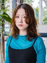 ヘアークラフト(Hair Craft) コテ巻き風パーマ×デジタルパーマ【問屋町】大人モテ髪