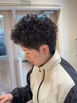 アレアル 広島並木通り店(ALEAR)&nbsp;スパイキーショート/スパイキーパーマ/メンズショート