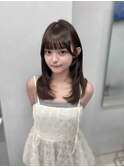レイヤーカット/韓国レイヤー/髪質改善/縮毛矯正/韓国/渋谷/20代