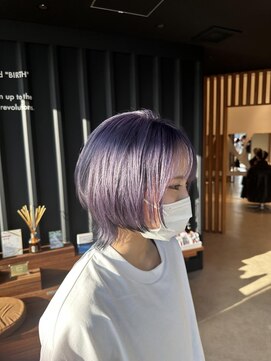 コルバース(COL BIRTH) ラベンダー　ブリーチ　ウルフ　エンドカラー