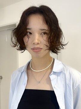 フォト イケブクロ(foto IKEBUKURO) ◯顔まわりレイヤーボブパーマ/20代/パーマ/ボブ