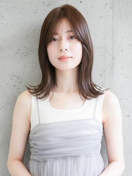 ニューヨークニューヨーク 垂水店(NYNY) 韓国風ｘシースルーバングｘエギョモリｘタンバルモリｘレイヤー