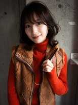 ミリィ 四日市(mily)&nbsp;コテ巻き風デジタルパーマ×顔周りレイヤーカット