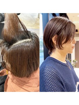 白髪ぼかしハイライト/白髪ぼかし/脱白髪染め/