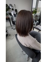 エン 久安(en.)&nbsp;大人女性向け｜ココアブラウン×ボブレイヤーカット