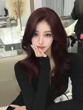 キティー(kiti) グレージュ/レイヤーカット/ハッシュカット/オリーブベージュ/栄