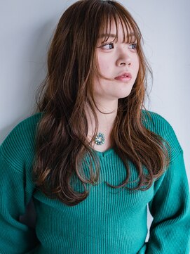 ヘアークラフト(Hair Craft) ロングパーマ×柔らかベージュ【岡山】デジタルパーマ